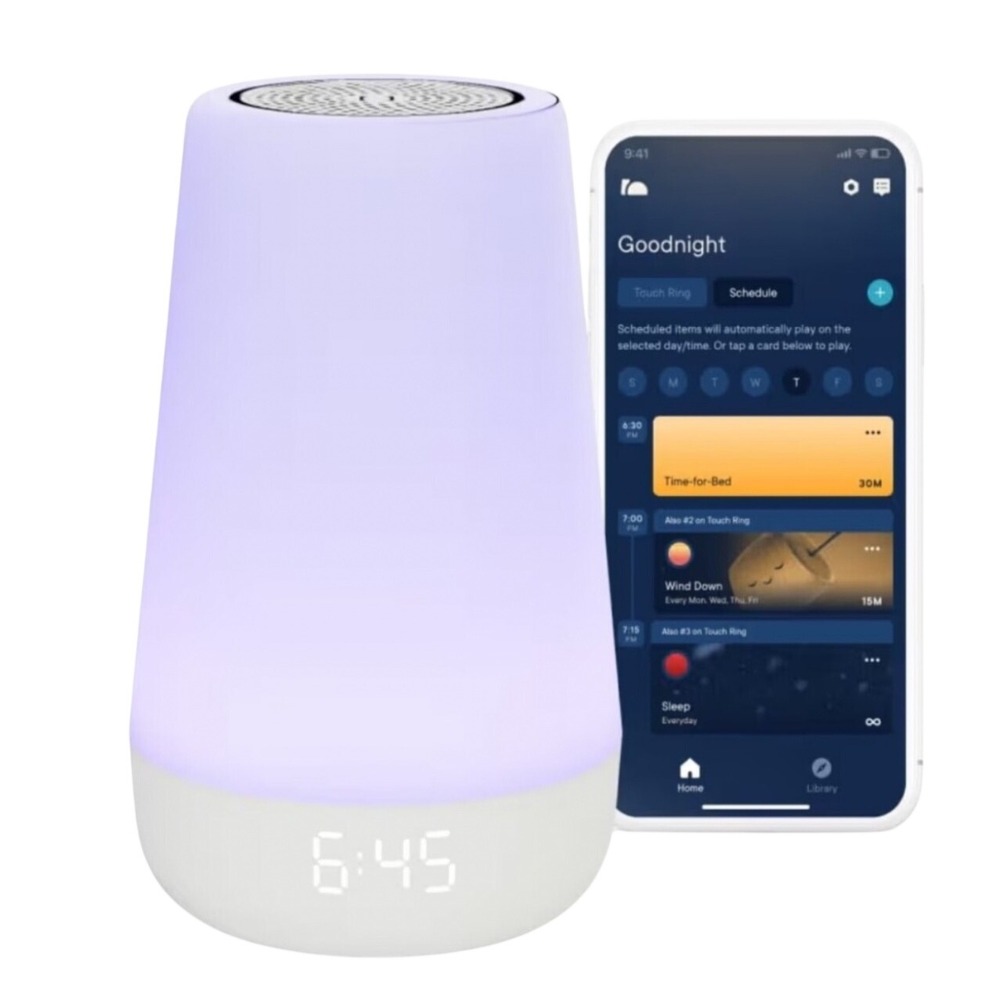 Hatch Rest 2nd Gen Smart Sound Machine Night Light White HBREST2